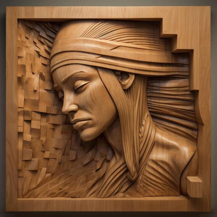 نموذج ثلاثي الأبعاد لآلة CNC 3D Art 